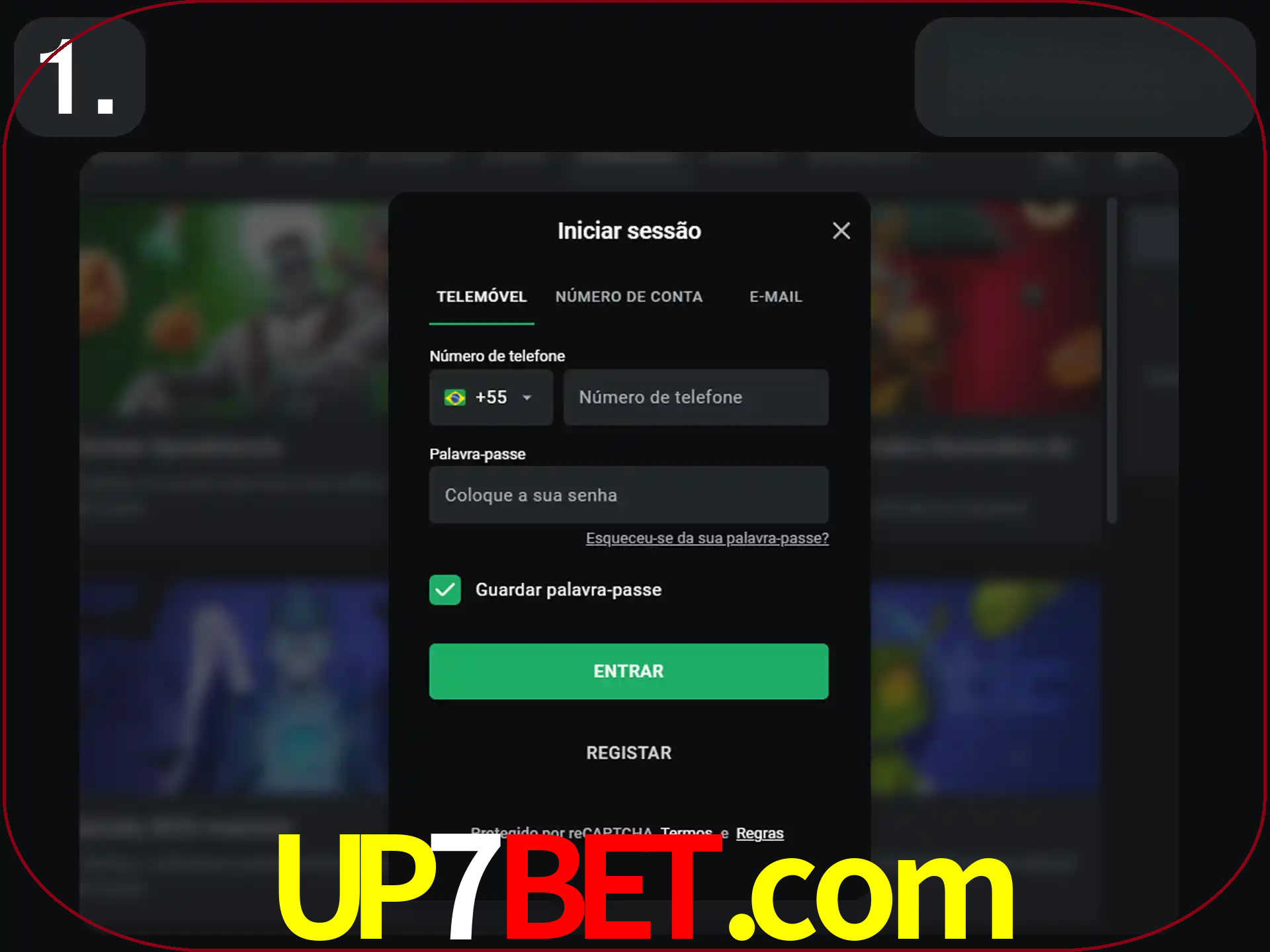 Acesse o site.